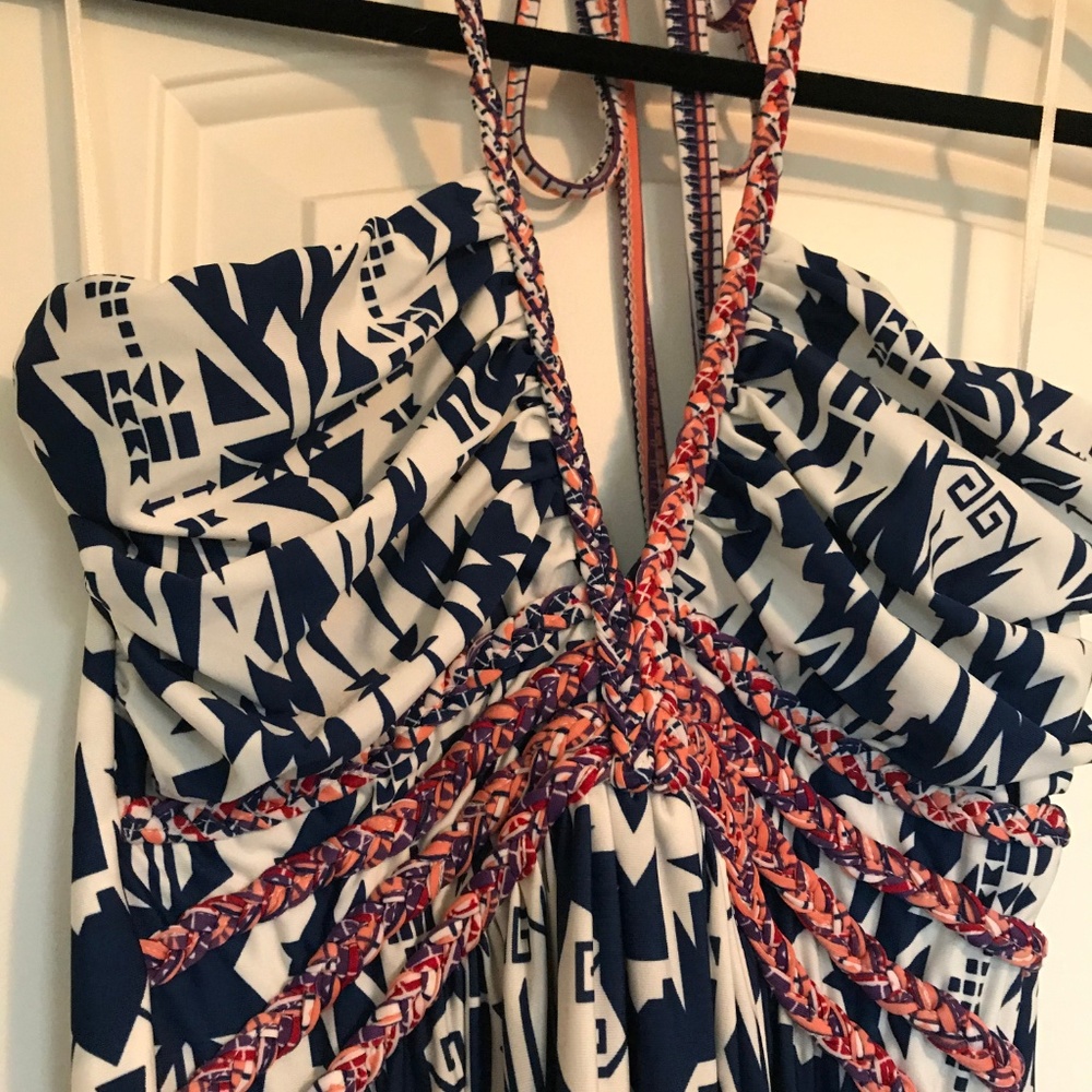 Tribal Print Maxi Dress